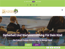 Tablet Screenshot of fachsportschule.de